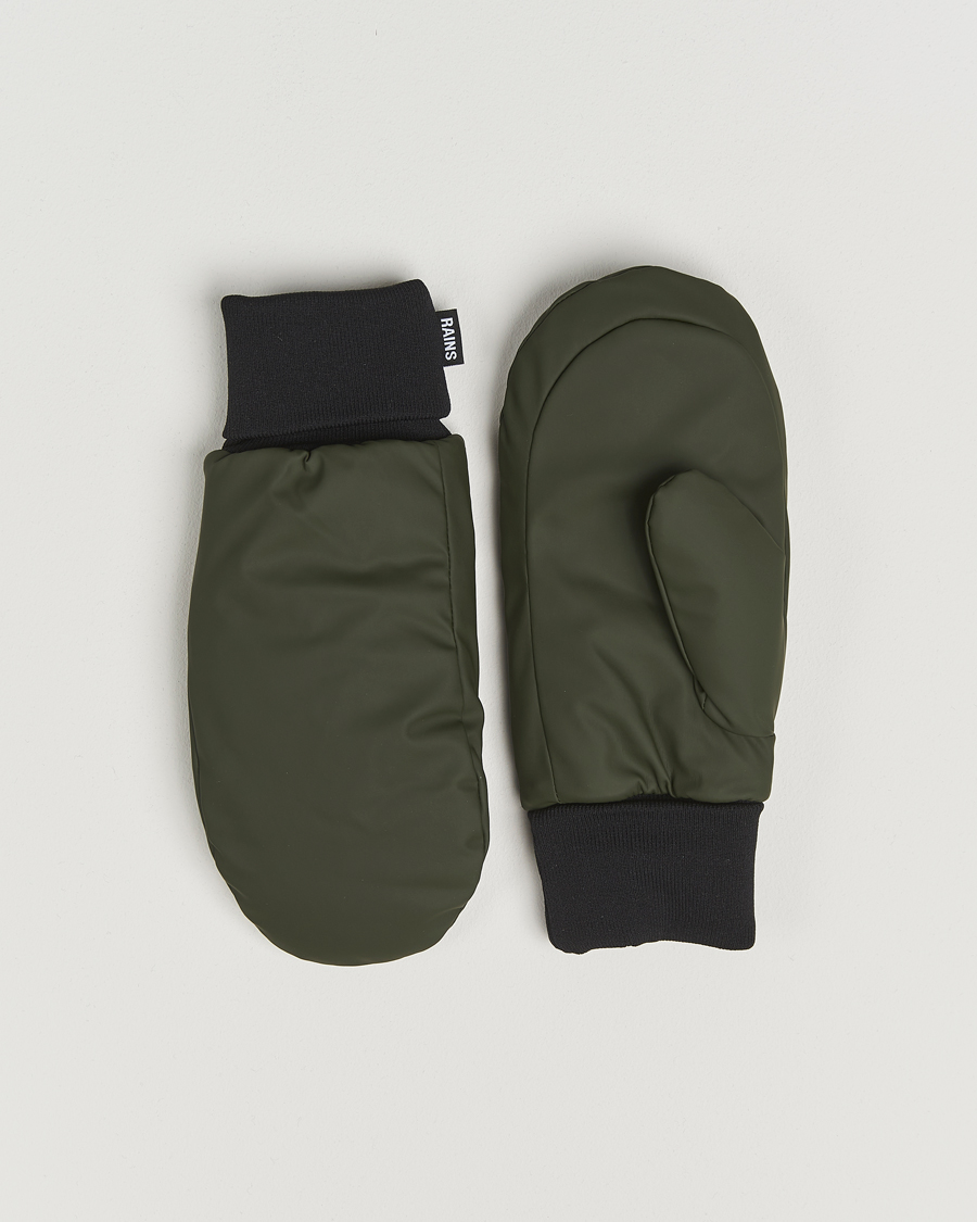 Herr | Handskar | RAINS | Alta Puffer Mittens Green