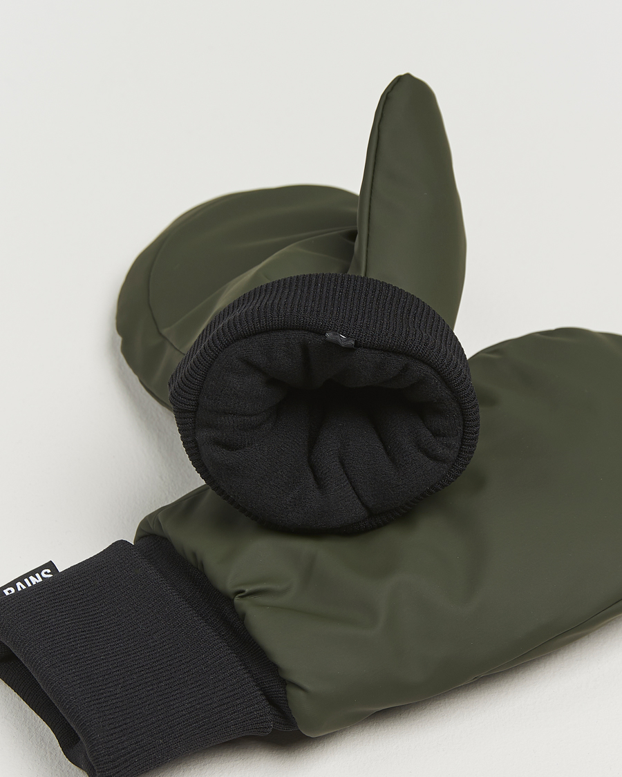 Herr | Handskar | RAINS | Alta Puffer Mittens Green