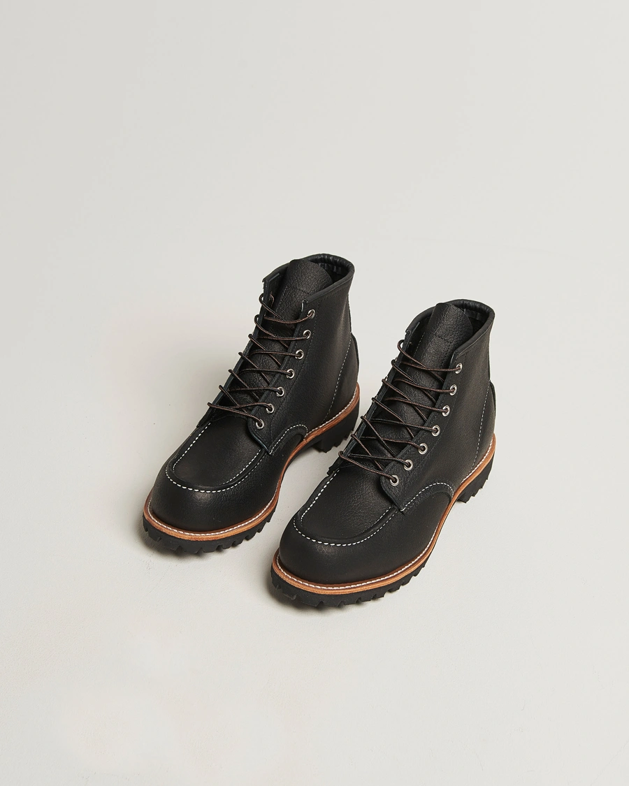 Herr | Kängor | Red Wing Shoes | Roughneck Boot Black Oil Slick Leather