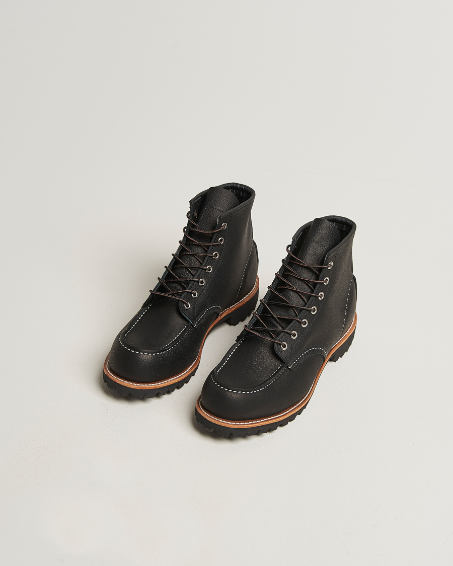 Herr | Kängor | Red Wing Shoes | Roughneck Boot Black Oil Slick Leather