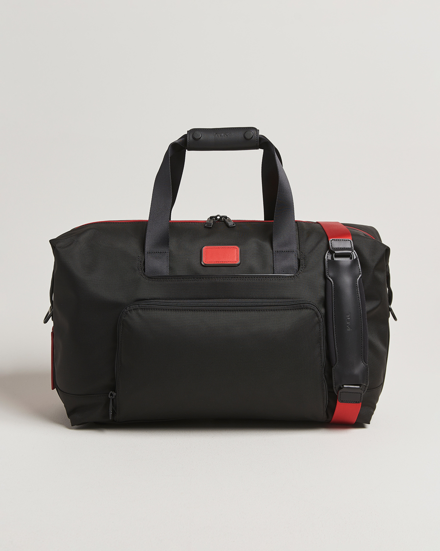 Herr | Väskor | TUMI | Alpha 3 Double Expansion Travel Satchel Black/Red