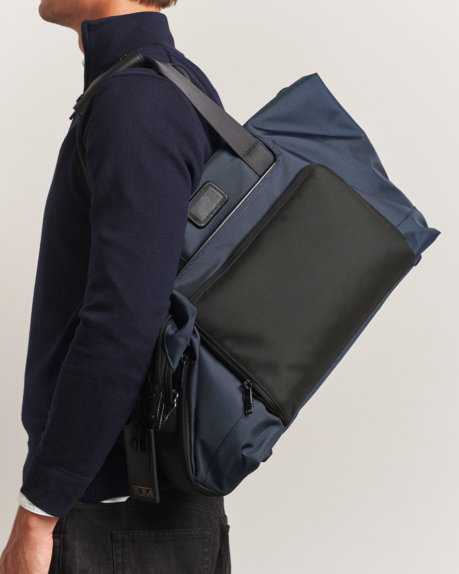 Herr | Väskor | TUMI | Alpha 3 Double Expansion Travel Satchel Navy