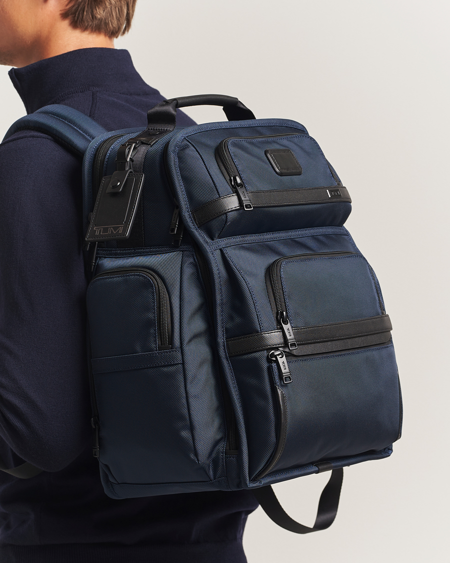 Herr | Väskor | TUMI | Alpha 3 Brief Backpack Navy