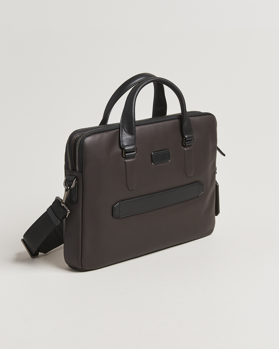 Herr | Väskor | TUMI | Harrison Sycamore Slim Brief Espresso Brown