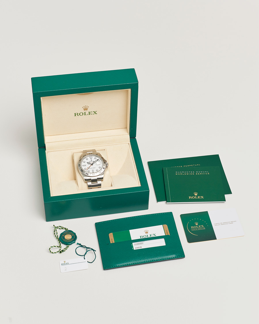 Herr | Rolex Pre-Owned Explorer II Steel White | Rolex Pre-Owned | Explorer II Steel White
