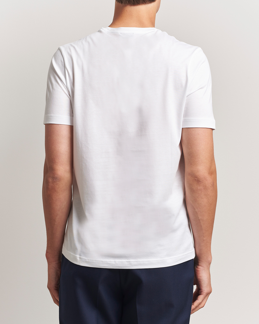 Herr | T-Shirts | Stenströms | Supima Cotton T-Shirt White