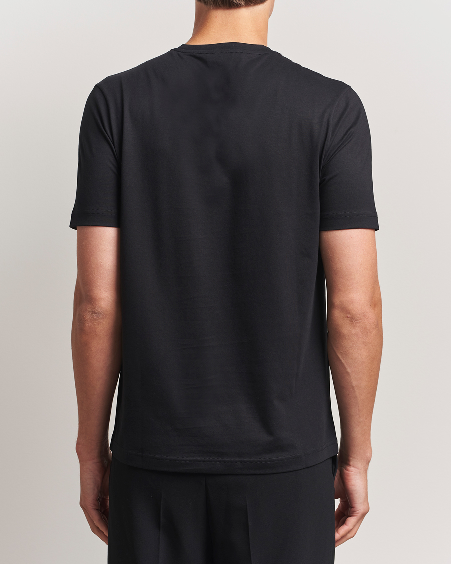 Herr | T-Shirts | Stenströms | Supima Cotton T-Shirt Black