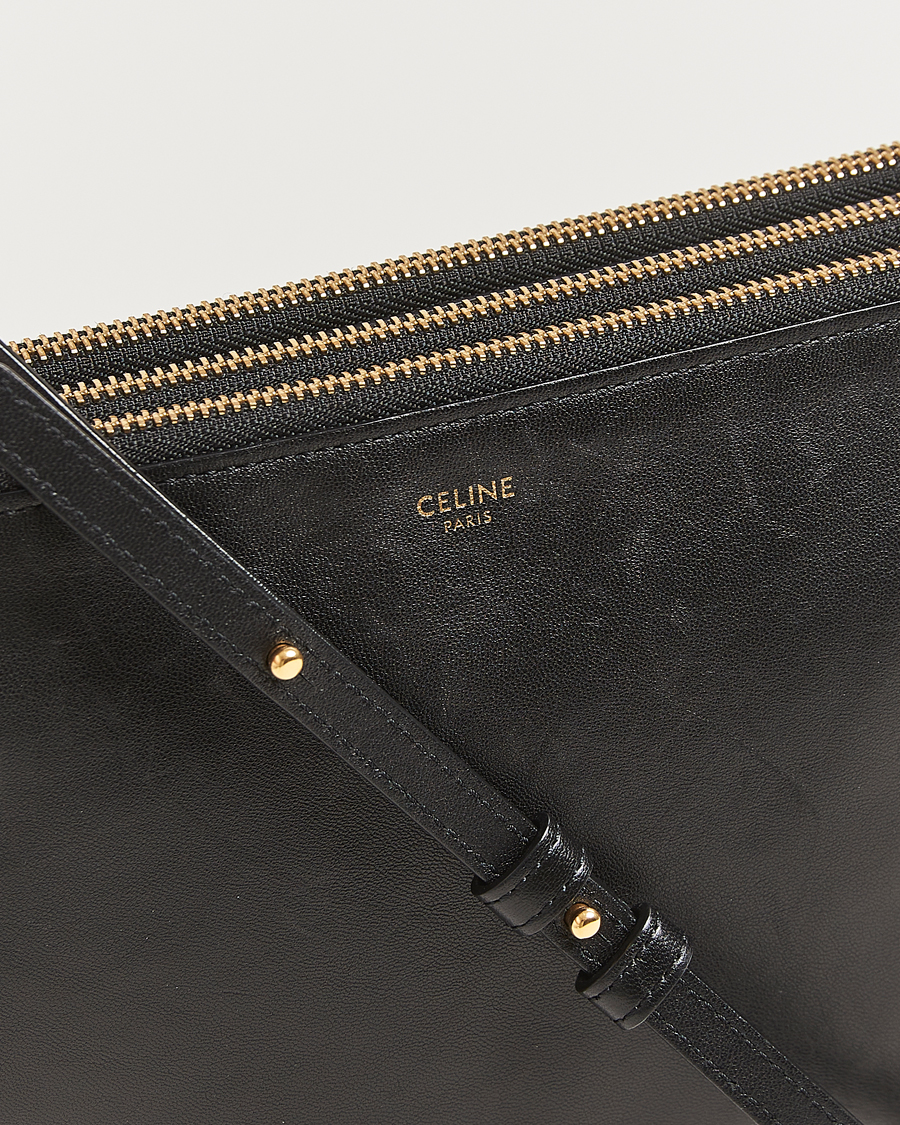 Herr | Gifts for Her | Celine Pre-Owned | Trio Bag Medium Leather Black