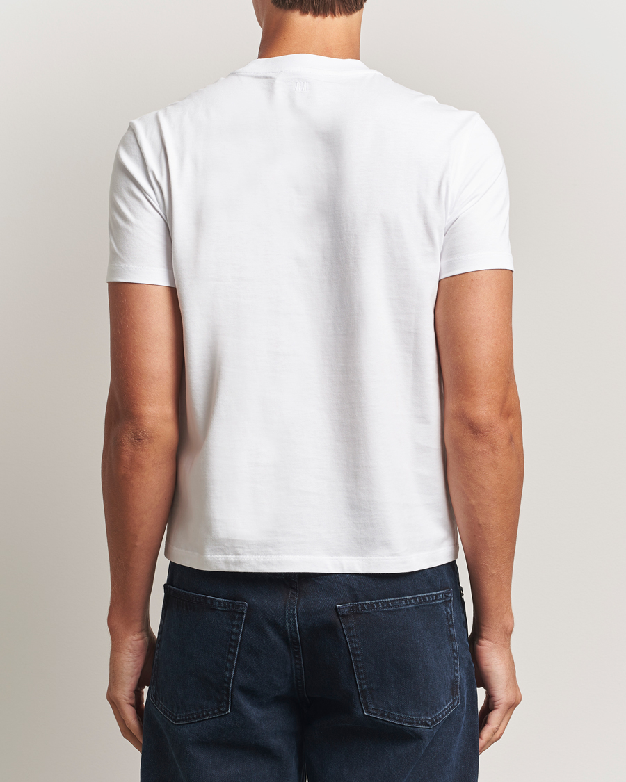 Herr | T-Shirts | AMI | Heart Logo T-Shirt White