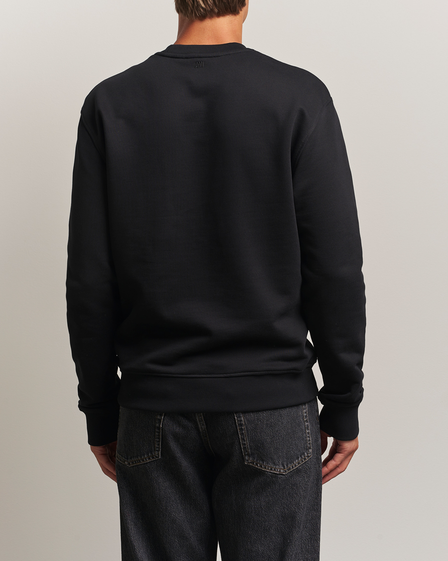 Herr | Tröjor | AMI | Heart Logo Sweatshirt Black