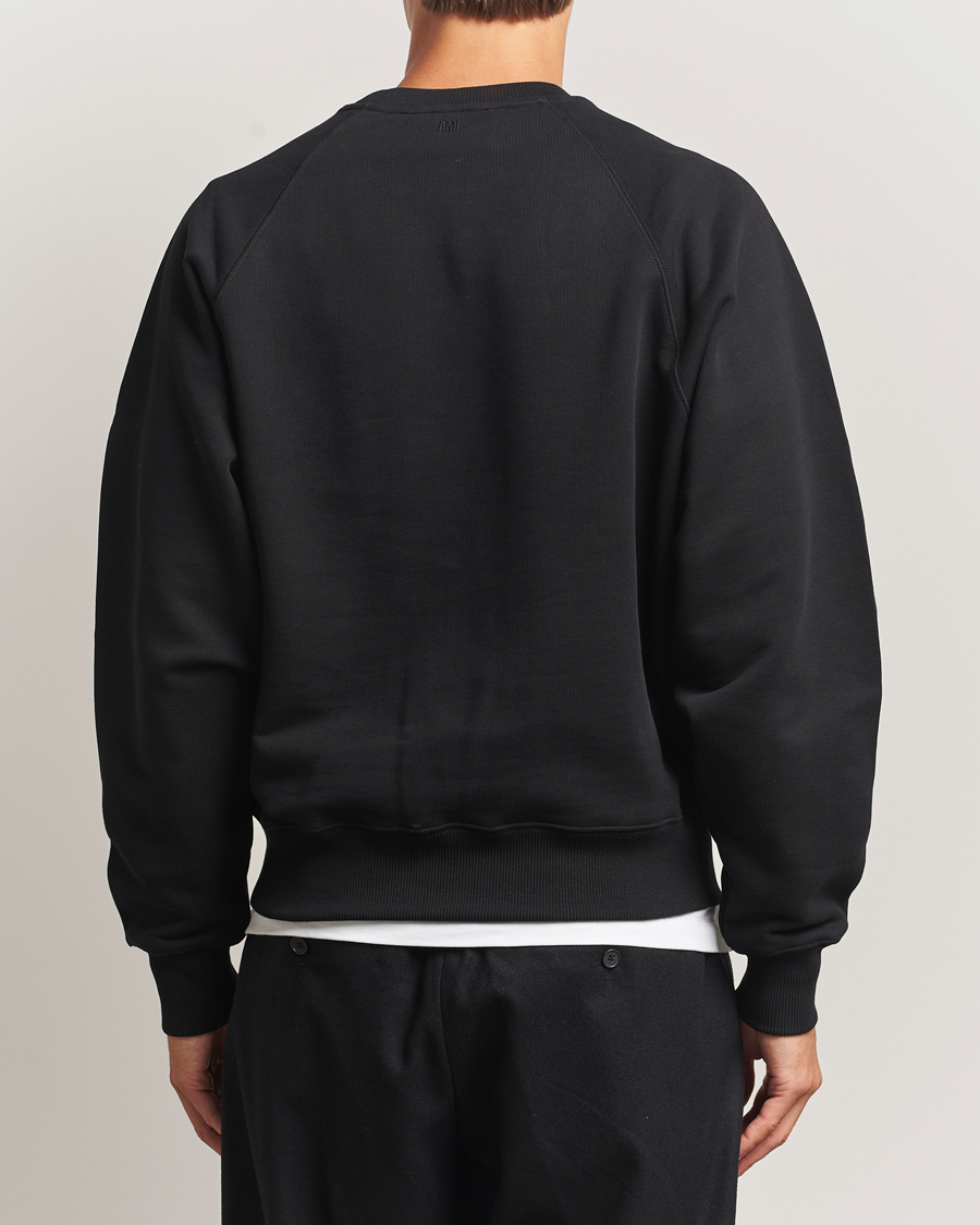 Herr | Tröjor | AMI | Patch Heart Sweatshirt Black