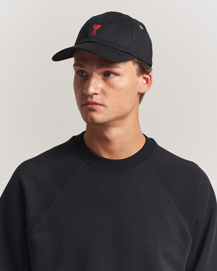 Herr | Hattar & kepsar | AMI | Heart Logo Cap Black