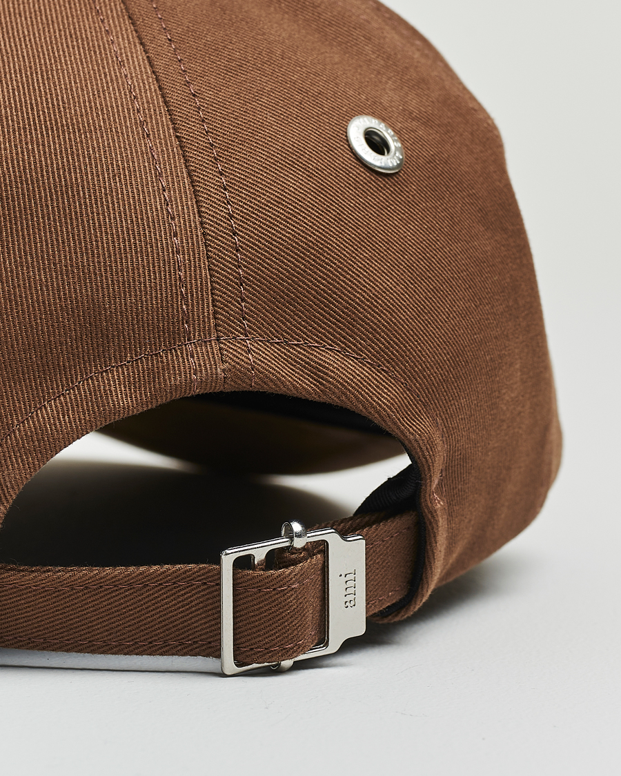 Herr | Hattar & kepsar | AMI | Black Heart Logo Cap Noisette