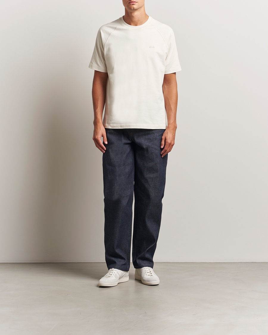 Herr | T-Shirts | AMI | Signature Logo T-Shirt Ivory