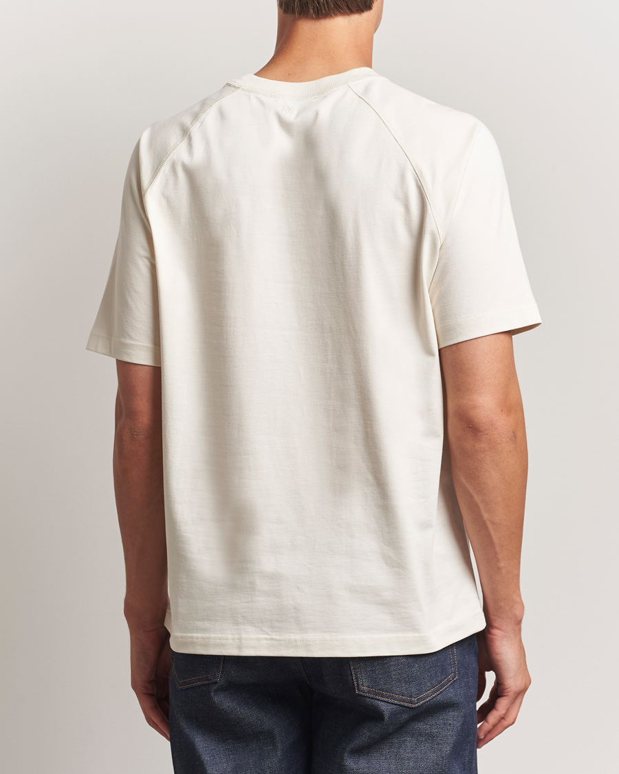 Herr | T-Shirts | AMI | Signature Logo T-Shirt Ivory
