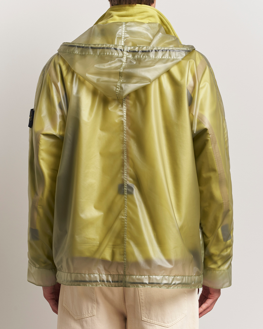 Herr | Jackor | Stone Island | Translusent Cover Moleskin Short Parka Green
