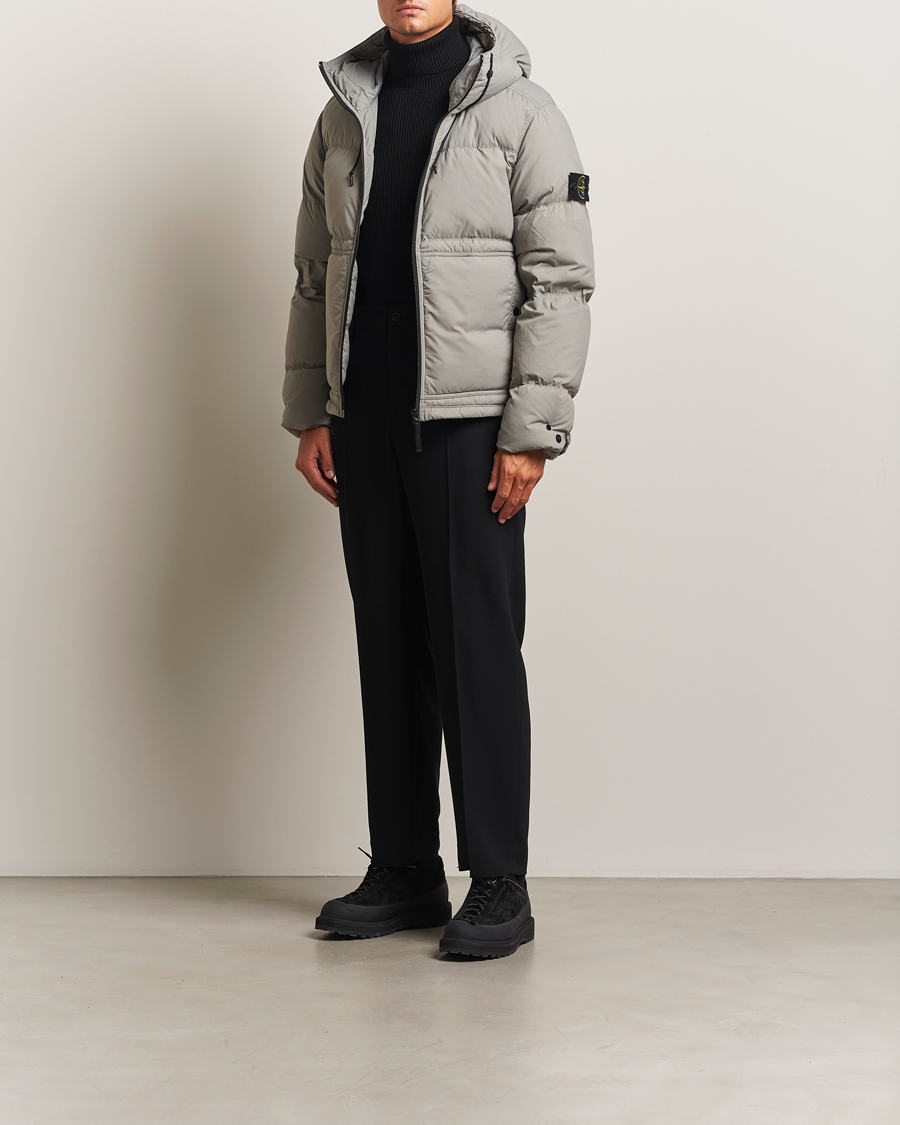 Herr | Jackor | Stone Island | Ripstop Cordura Padded Down Parka Cement