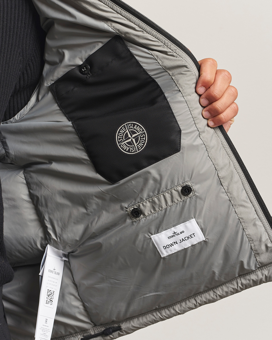 Herr | Jackor | Stone Island | Ripstop Cordura Padded Down Parka Cement