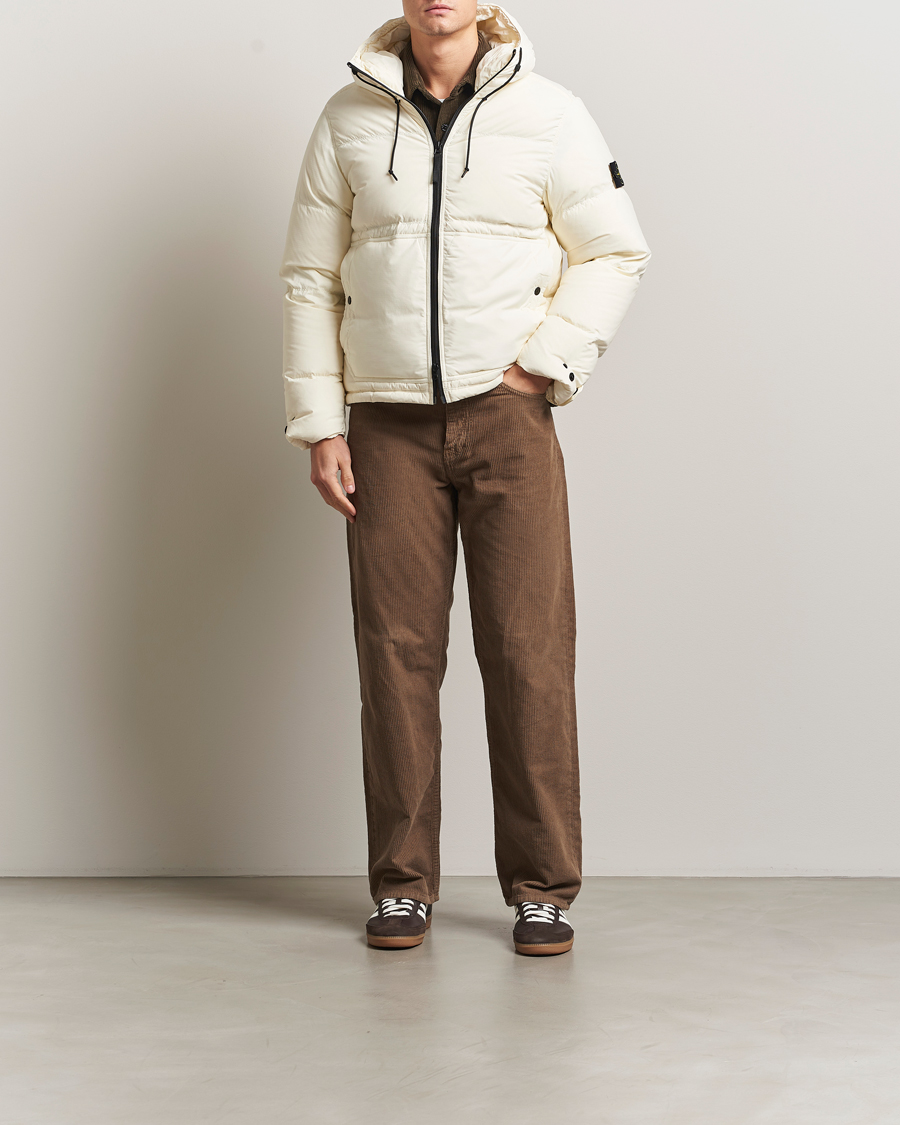 Herr | Jackor | Stone Island | Ripstop Cordura Padded Down Parka Ivory