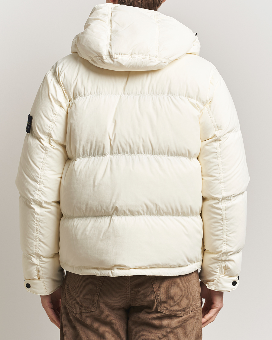 Herr | Jackor | Stone Island | Ripstop Cordura Padded Down Parka Ivory