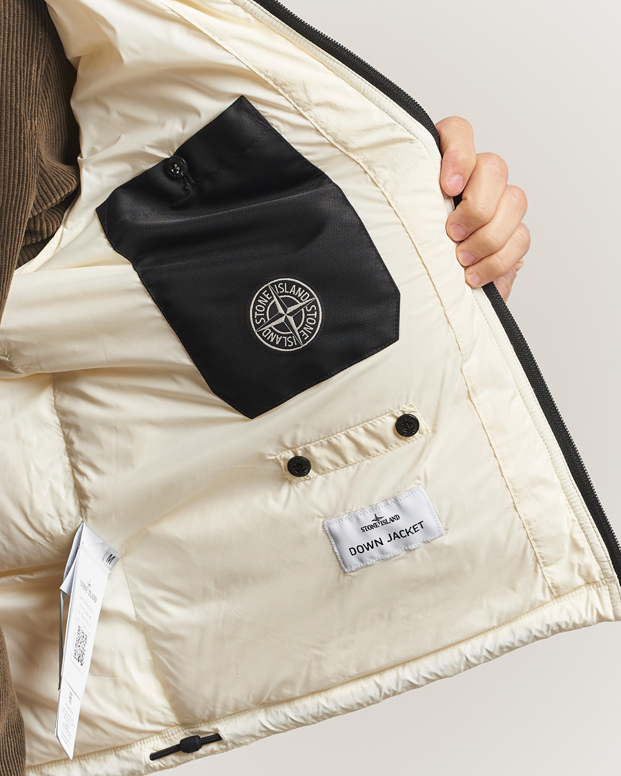 Herr | Jackor | Stone Island | Ripstop Cordura Padded Down Parka Ivory
