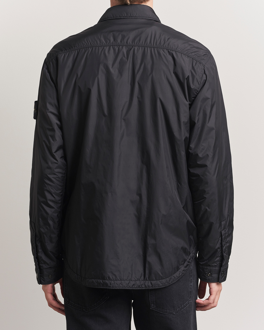 Herr | Jackor | Stone Island | Crinkle Reps Padded Shirt Jacket Black