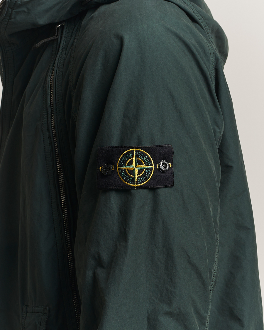 Herr | Jackor | Stone Island | David-Light TC Hooded Jacket Green