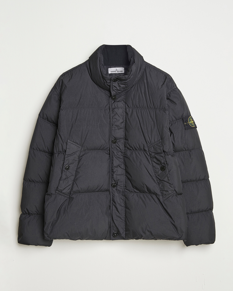 Herr | Jackor | Stone Island | Crinkle Reps Down Jacket Black
