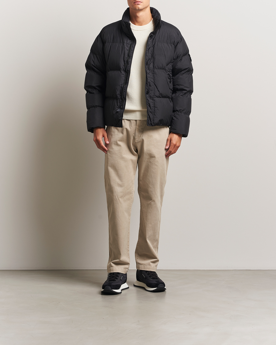 Herr | Jackor | Stone Island | Crinkle Reps Down Jacket Black