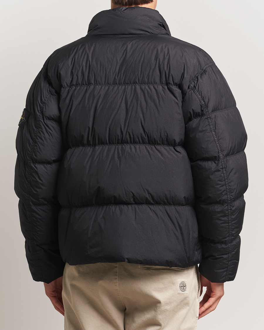Herr | Jackor | Stone Island | Crinkle Reps Down Jacket Black