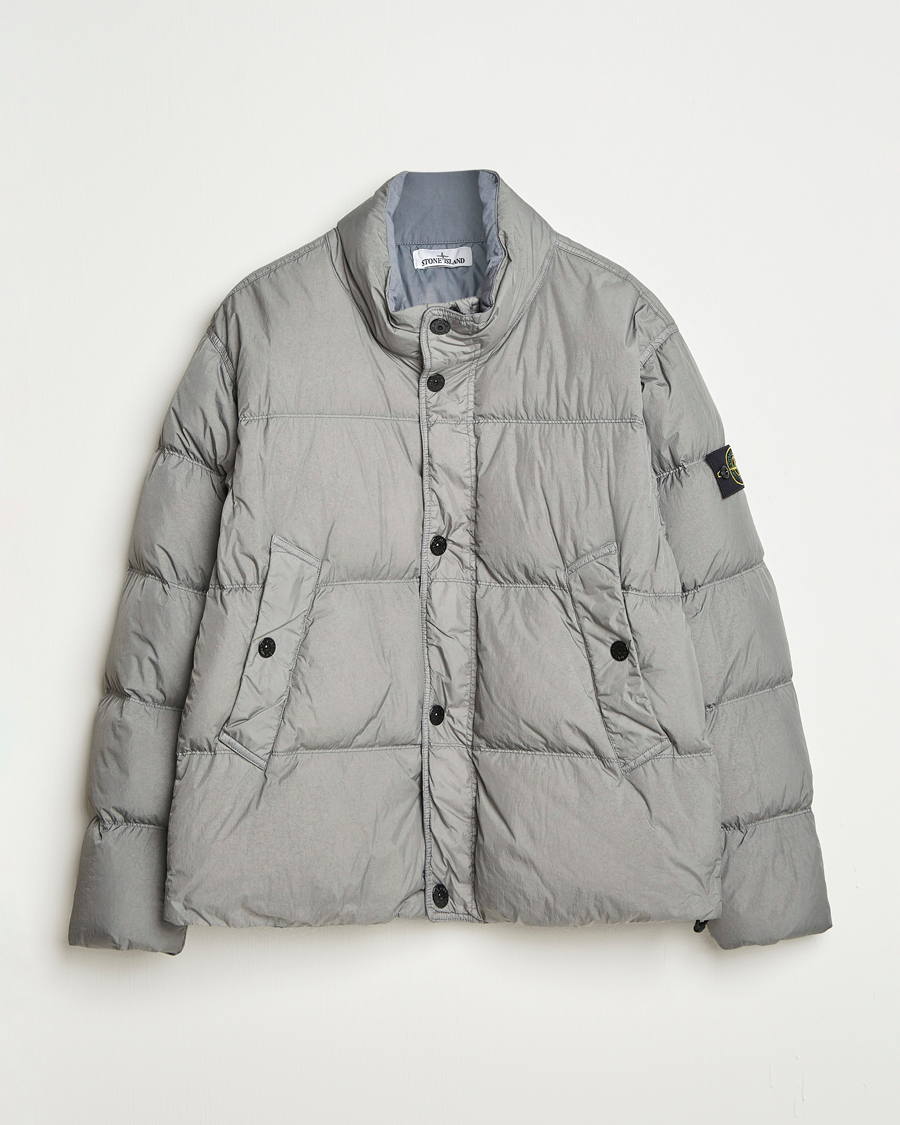 Herr | Jackor | Stone Island | Crinkle Reps Down Jacket Cement