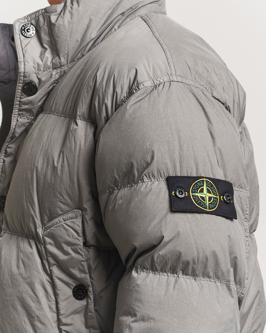 Herr | Jackor | Stone Island | Crinkle Reps Down Jacket Cement