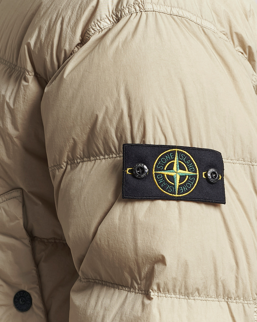 Herr | Jackor | Stone Island | Crinkle Reps Down Jacket Beige