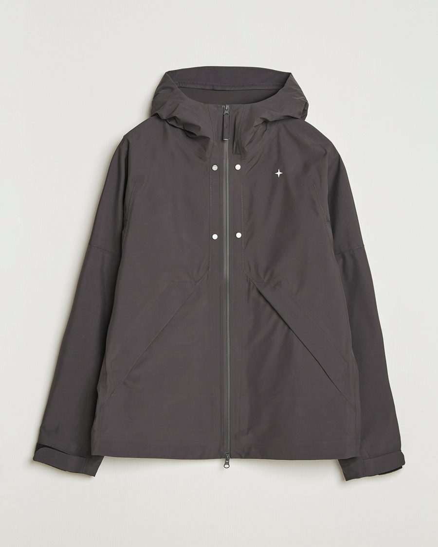 Herr | Jackor | Stone Island | Stellina 3L Gore-Tex Hooded Jacket Lead Grey