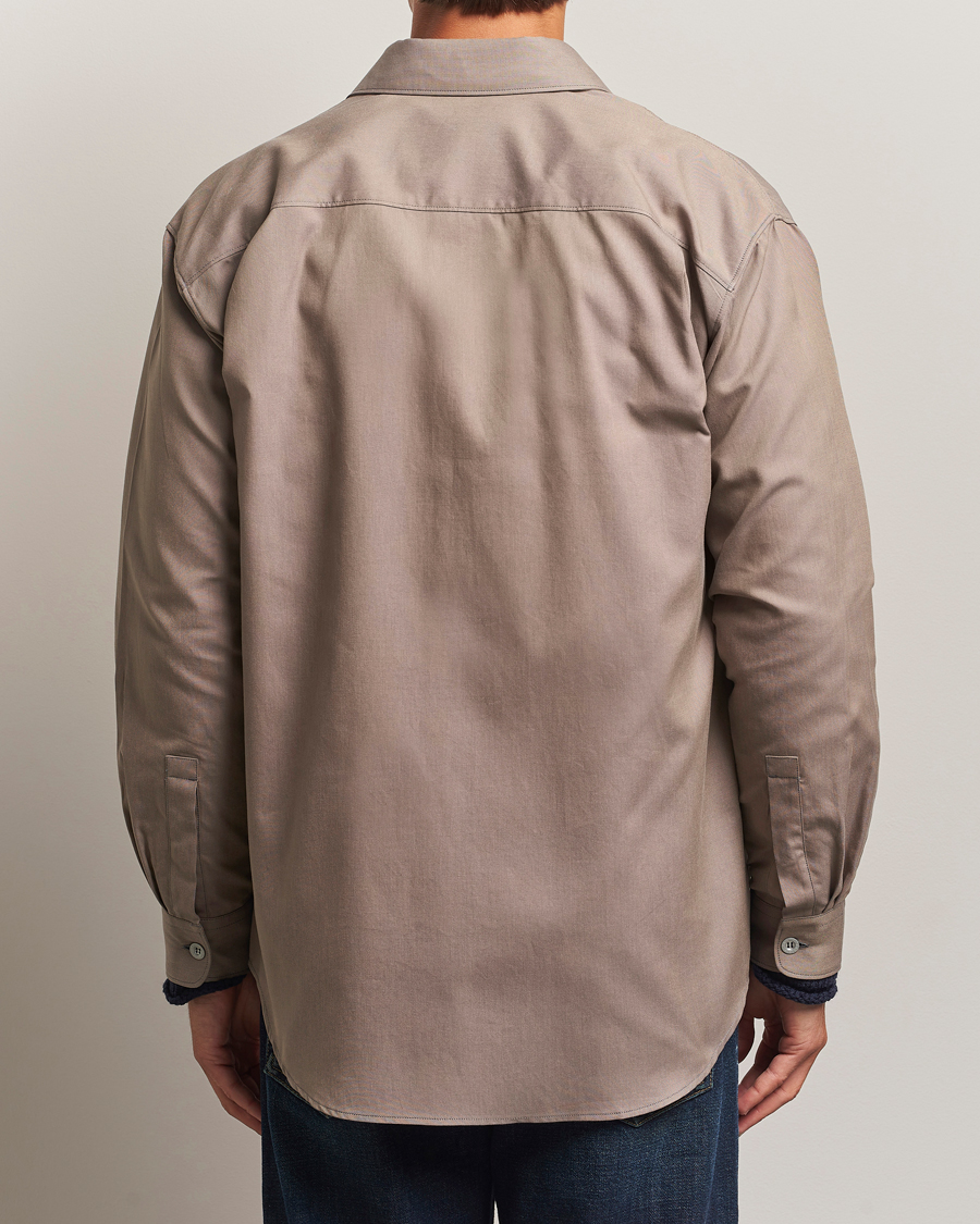 Herr | Skjortor | Stone Island | Marina Organic Oxford Cotton Shirt Tobacco