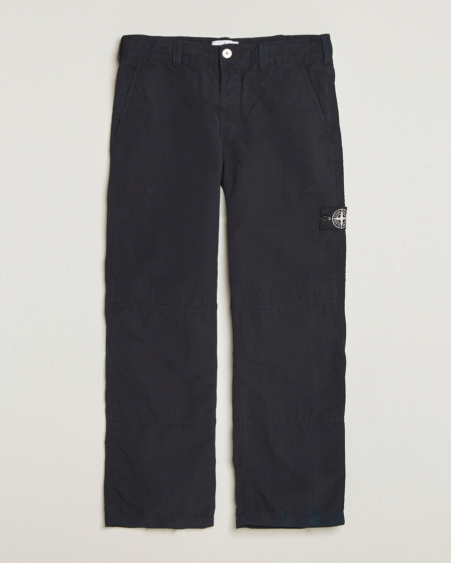 Herr | Byxor | Stone Island | Naslan TC Corrosion Treatment Trousers Black