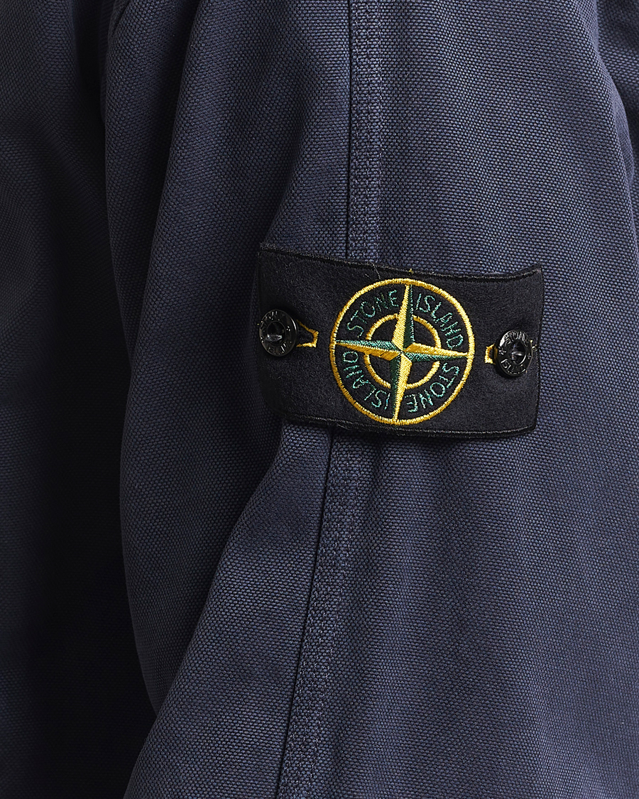 Herr | Jackor | Stone Island | Organic Panama Cotton Track Jacket Ink