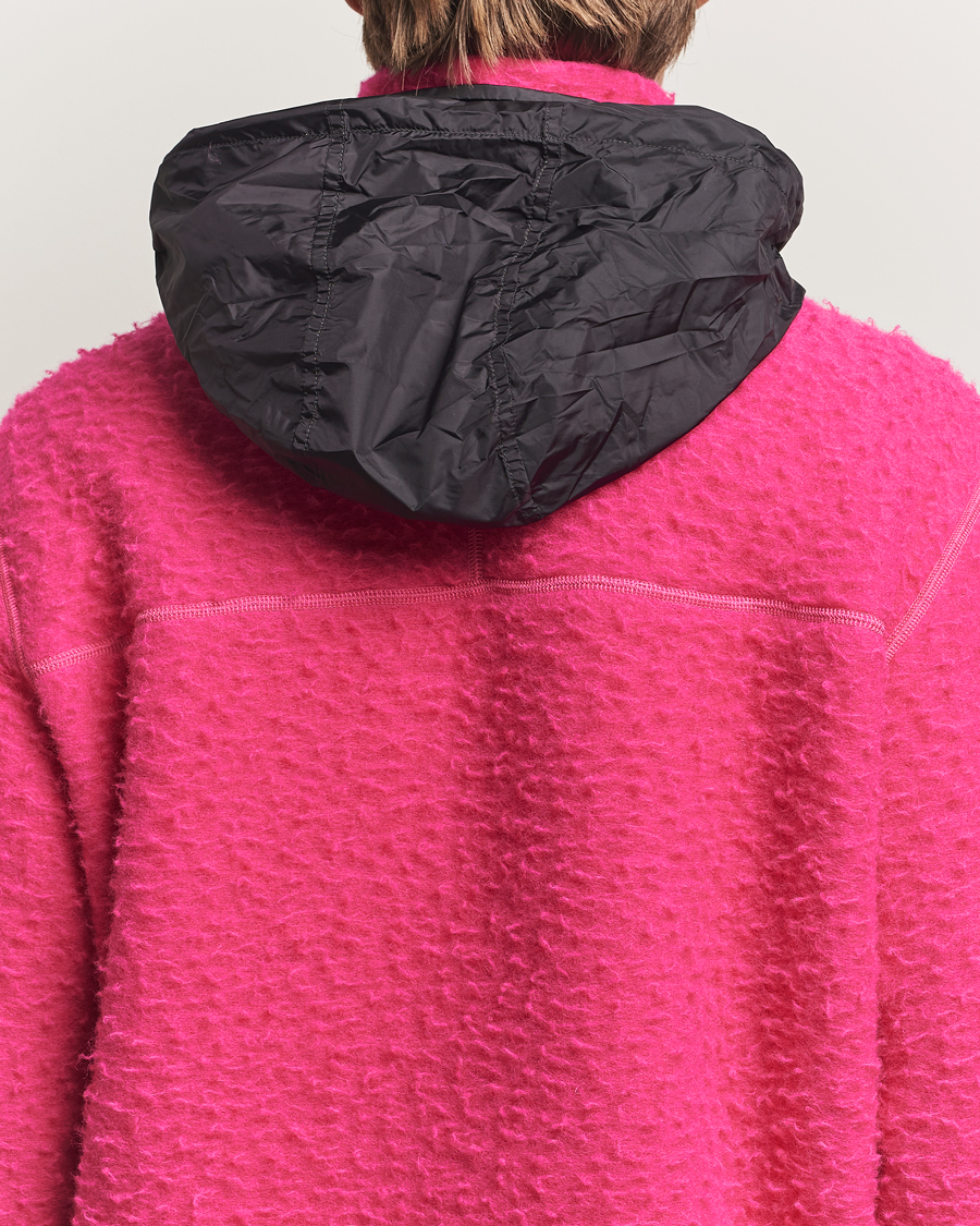 Herr | Tröjor | Stone Island | Marina Ratteen Wool Half-Zip Fuxia