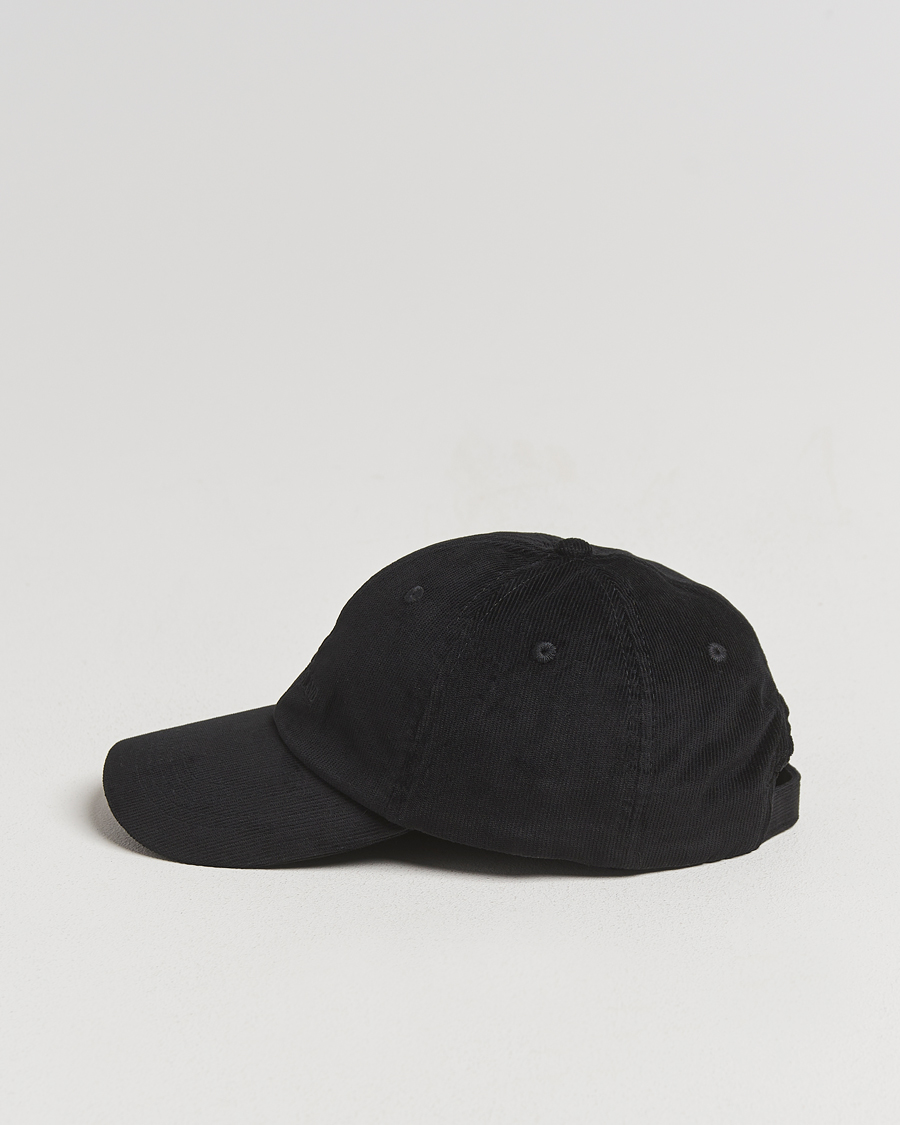 Herr | Hattar & kepsar | Stone Island | Micro Cord Cotton Cap Black