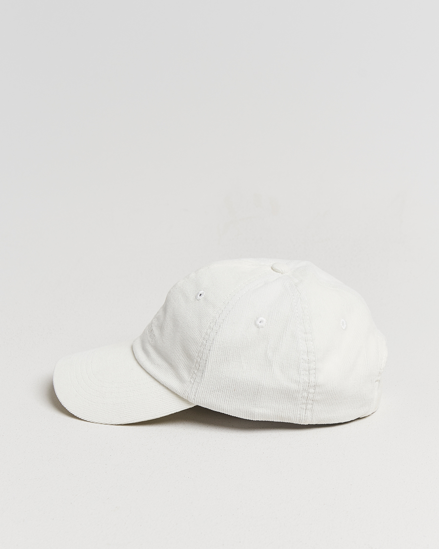 Herr | Hattar & kepsar | Stone Island | Micro Cord Cotton Cap Ivory
