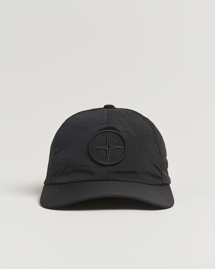 Herr | Hattar & kepsar | Stone Island | Nylon Metal Cap Black