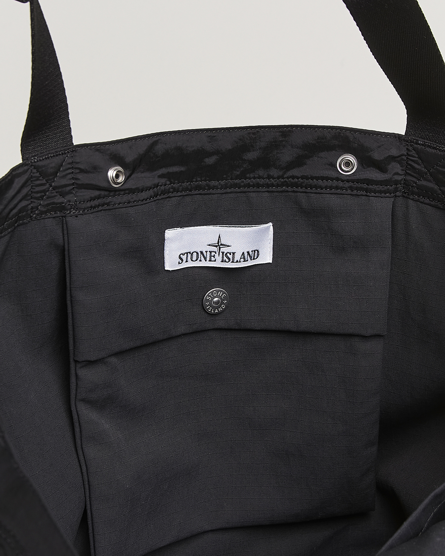 Herr | Väskor | Stone Island | Nylon Metal Tote Black