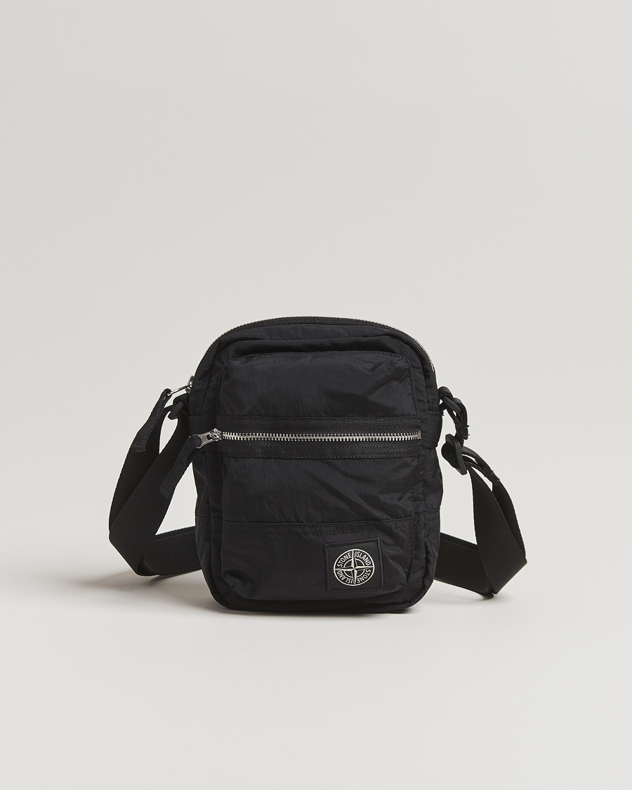 Herr | Väskor | Stone Island | Nylon Metal Shoulder Pouch Black