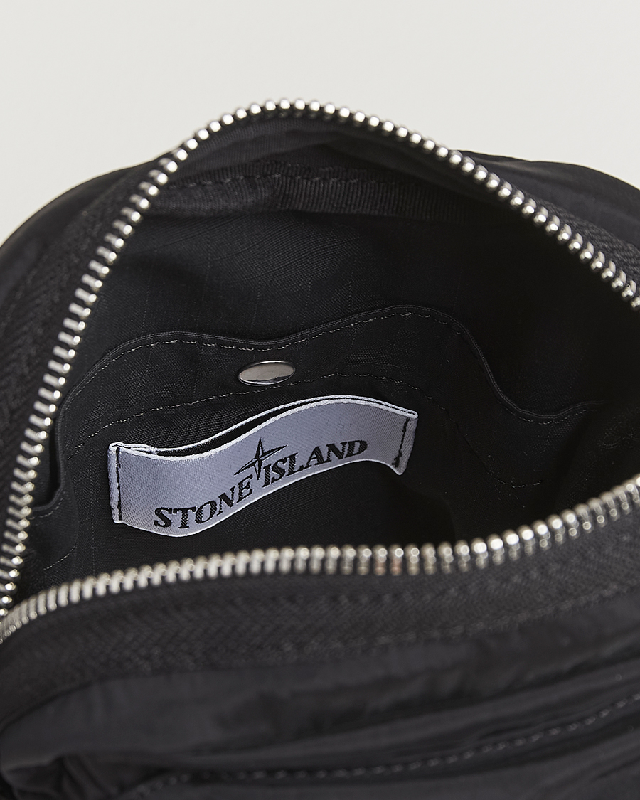 Herr | Väskor | Stone Island | Nylon Metal Shoulder Pouch Black