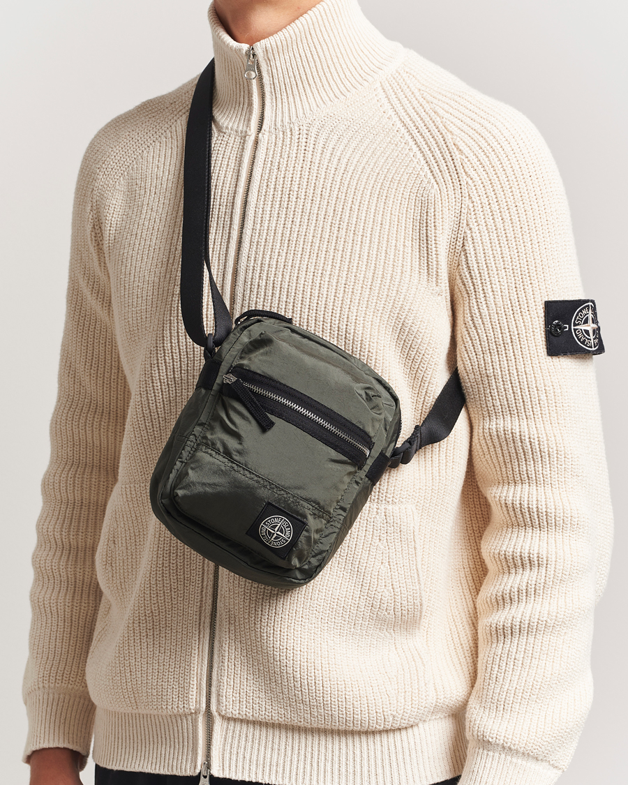 Herr | Väskor | Stone Island | Nylon Metal Shoulder Pouch Musk