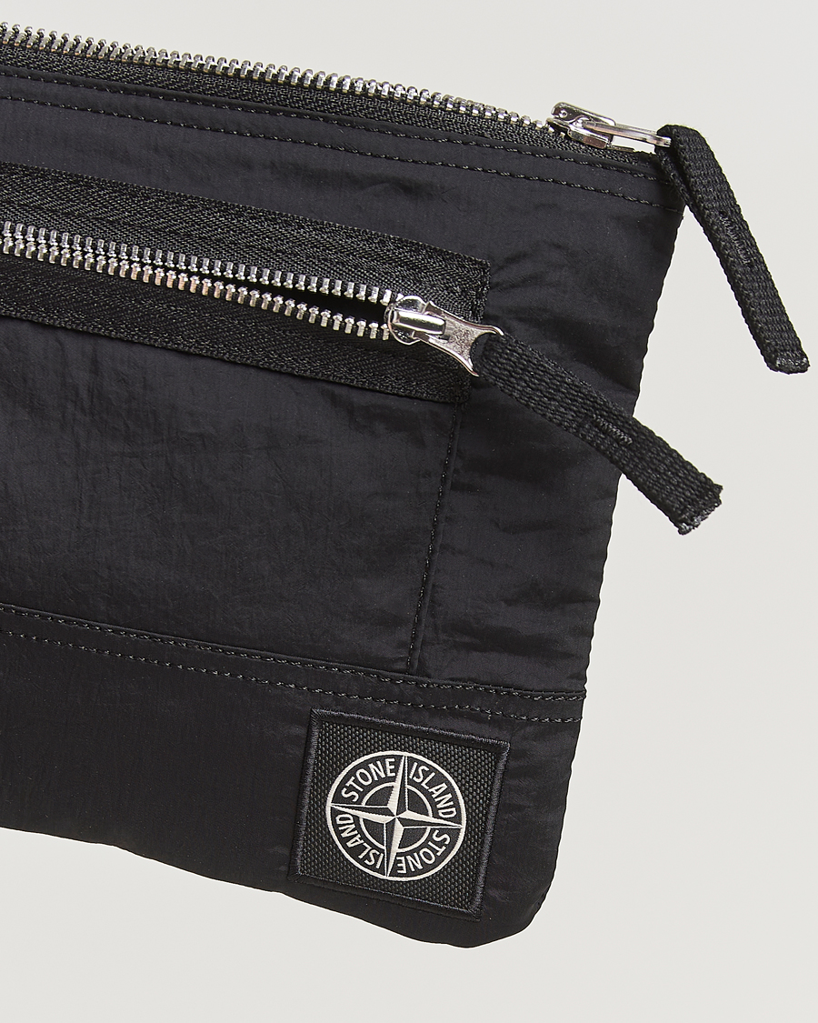 Herr | Plånböcker | Stone Island | Nylon Metal Zip Wallet Black