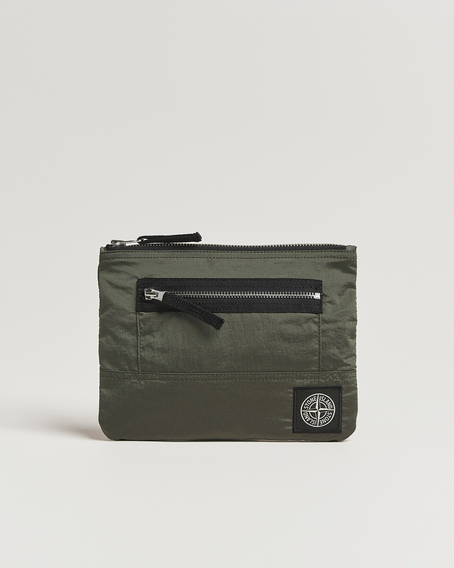Herr | Plånböcker | Stone Island | Nylon Metal Zip Wallet Musk