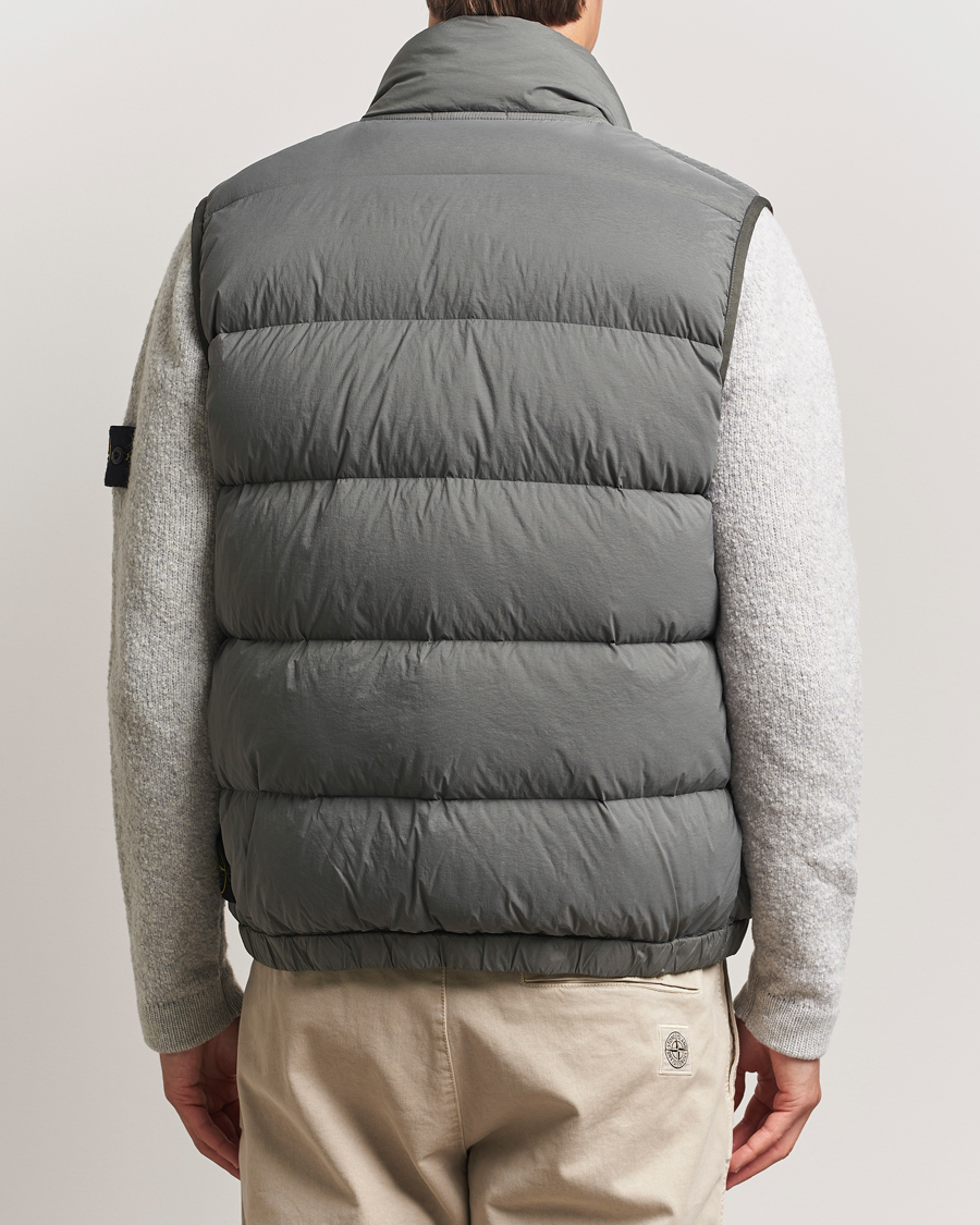 Herr | Västar | Stone Island | Seamless Tunnel Nylon Down Vest Cement