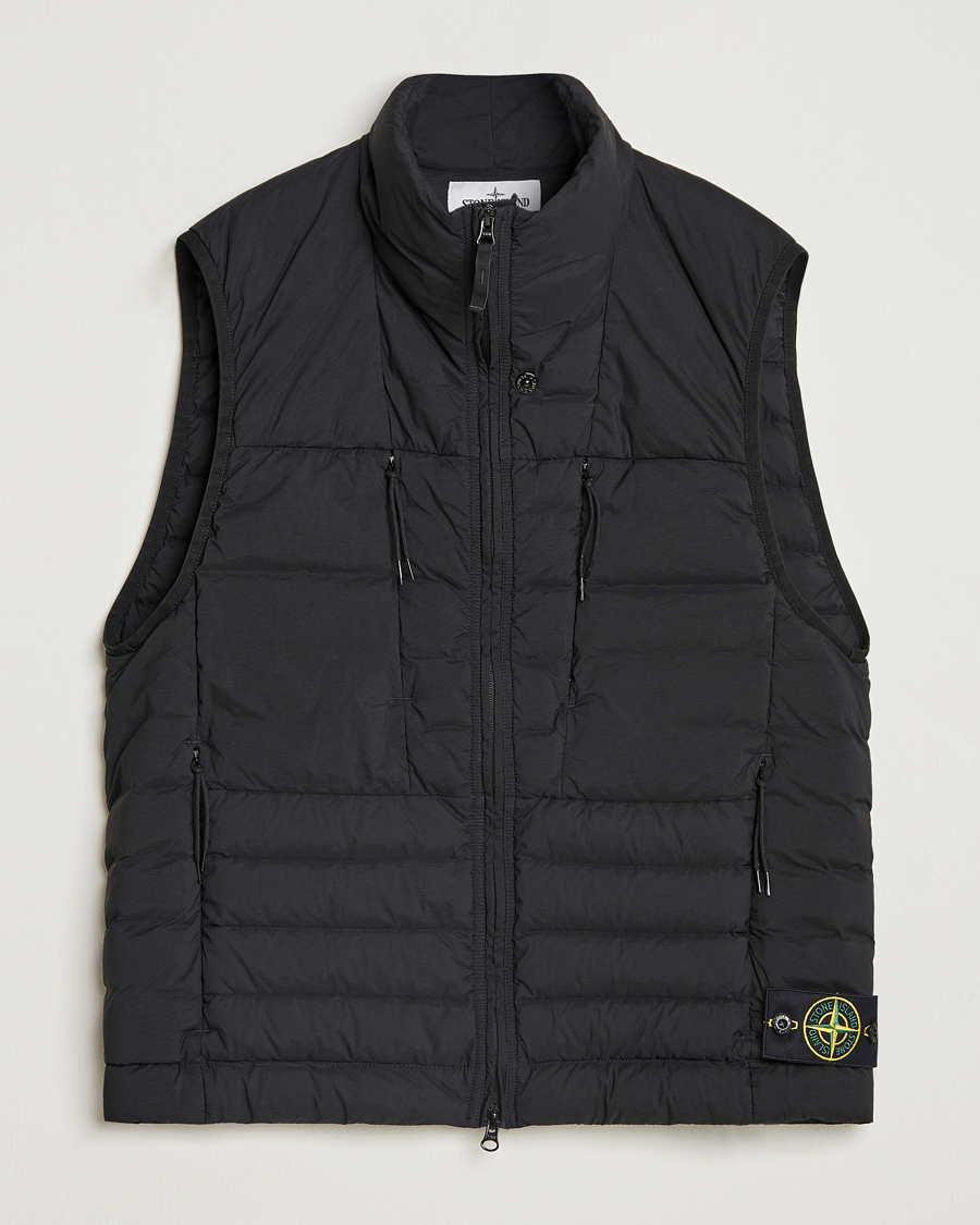 Herr | Västar | Stone Island | Nylon Down Vest Black