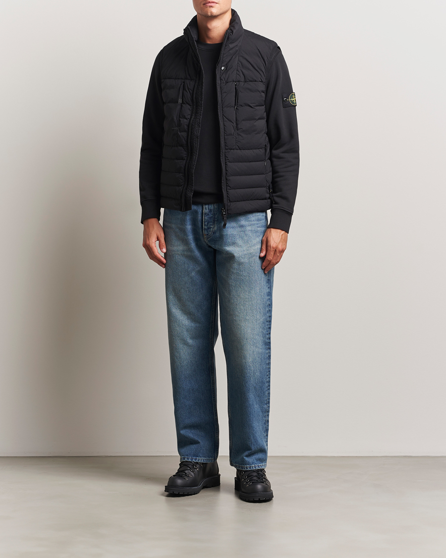 Herr | Västar | Stone Island | Nylon Down Vest Black